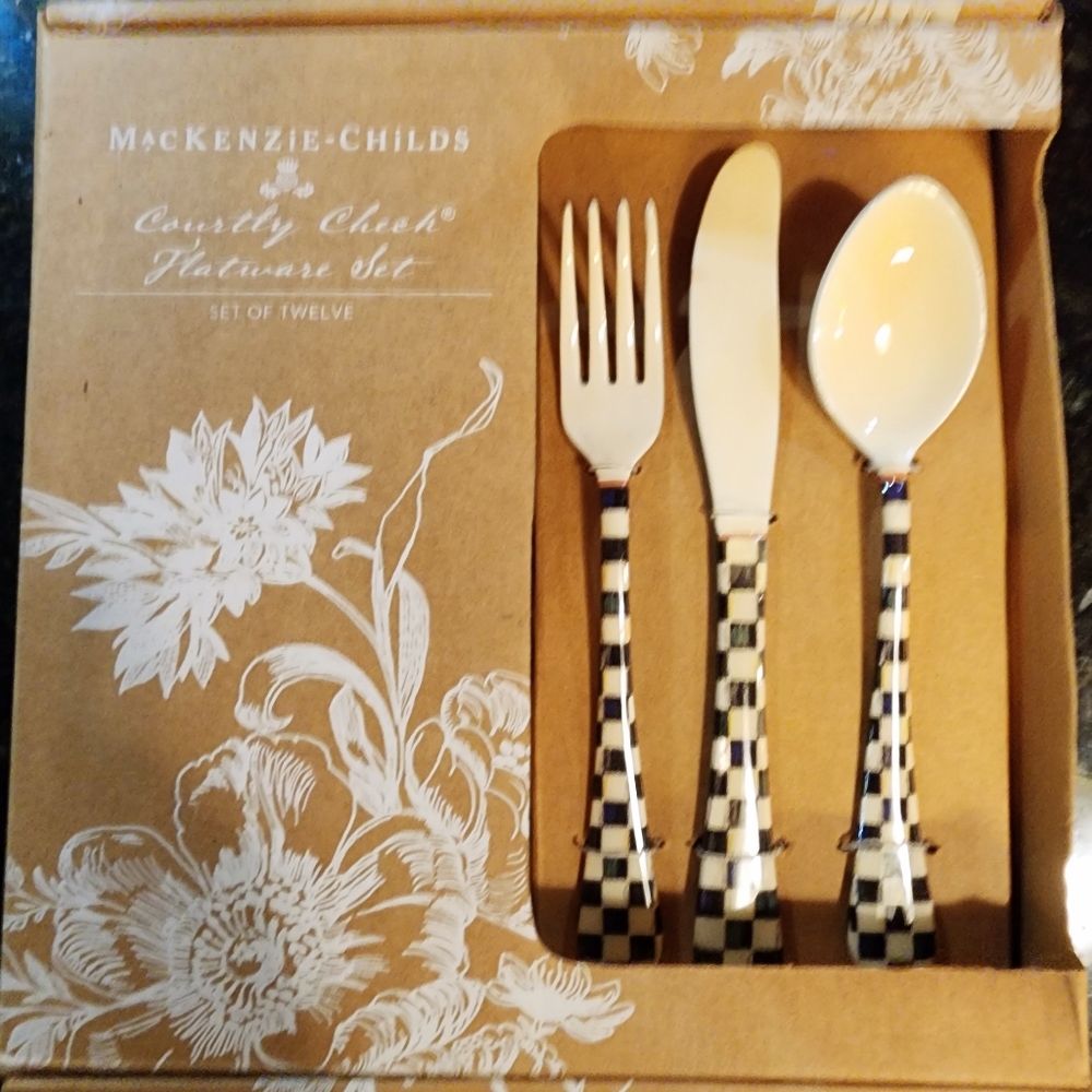Mackenzie-Childs Courtly Check Flatware